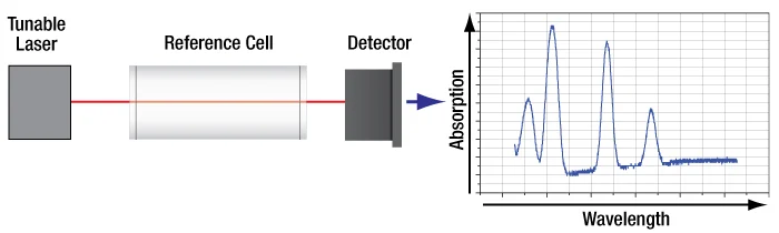 Vapor cell probing by Thorlabs